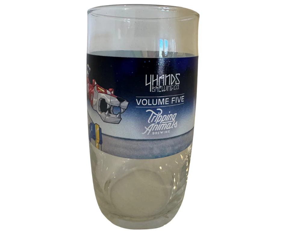 4 Hands Brewery Voltron Blue Lion Glass Volume 5 - Image 2