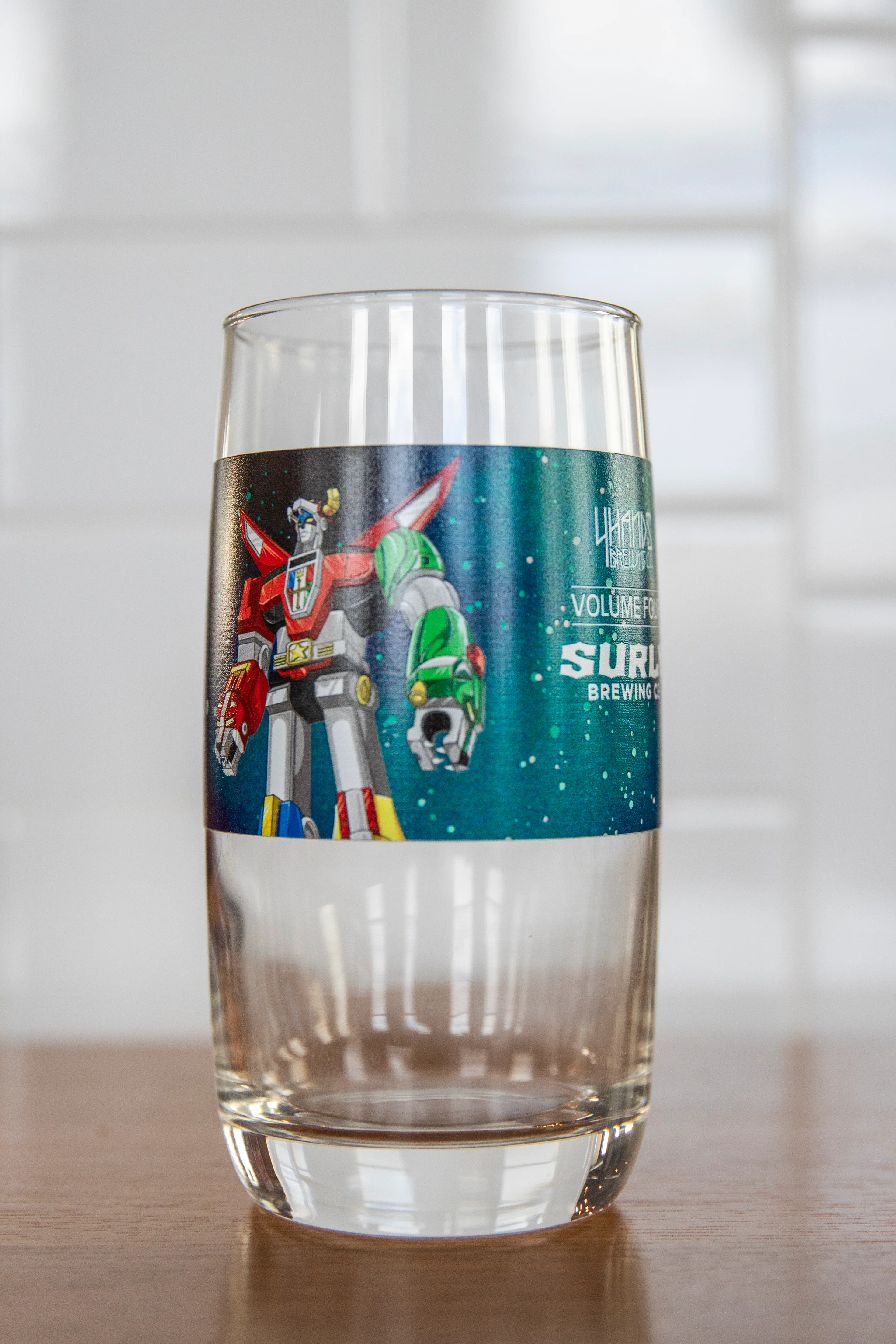 4 Hands Brewery Voltron Red Lion Glass - Image 2