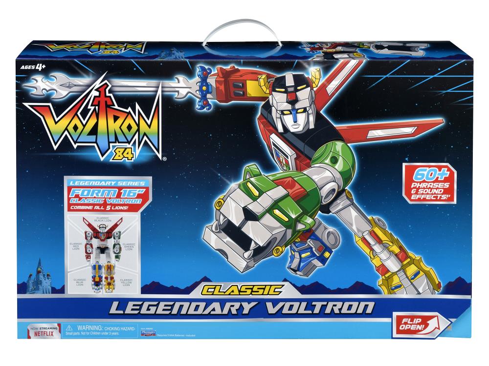 Voltron: Defender of the Universe 40th Anniversary Classic Legendary Voltron 16" Action Figure by Playmates - Image 4