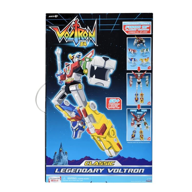 Voltron: Defender of the Universe 40th Anniversary Classic Legendary Voltron 16" Action Figure by Playmates - Image 8