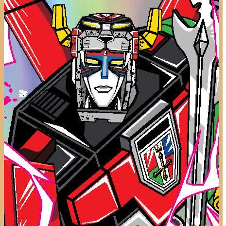 Voltron 40th Anniversary Skateboard Holographic edition BRAND NEW - Image 3