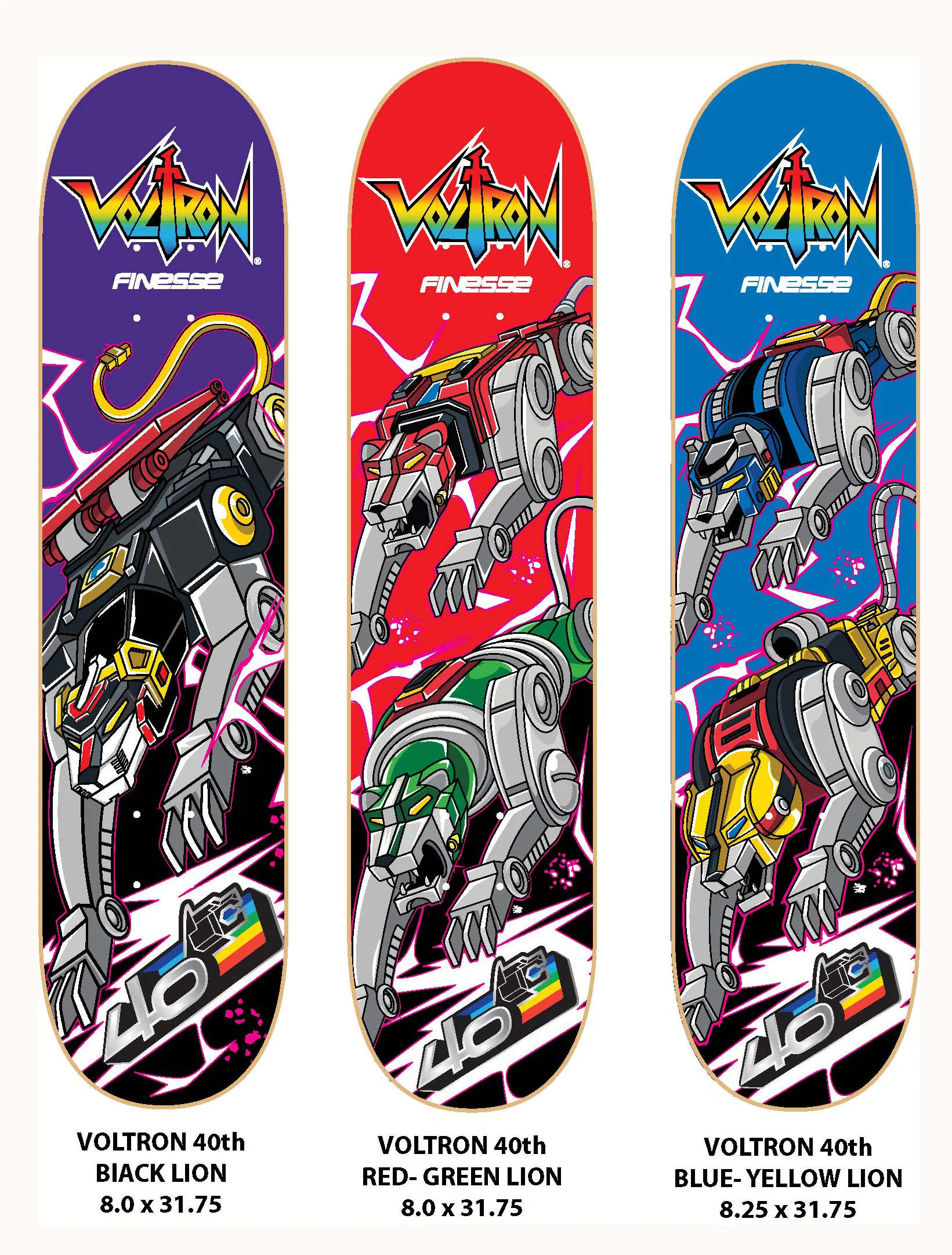 Voltron 40th Black Lion Board BRAND NEW - Image 2