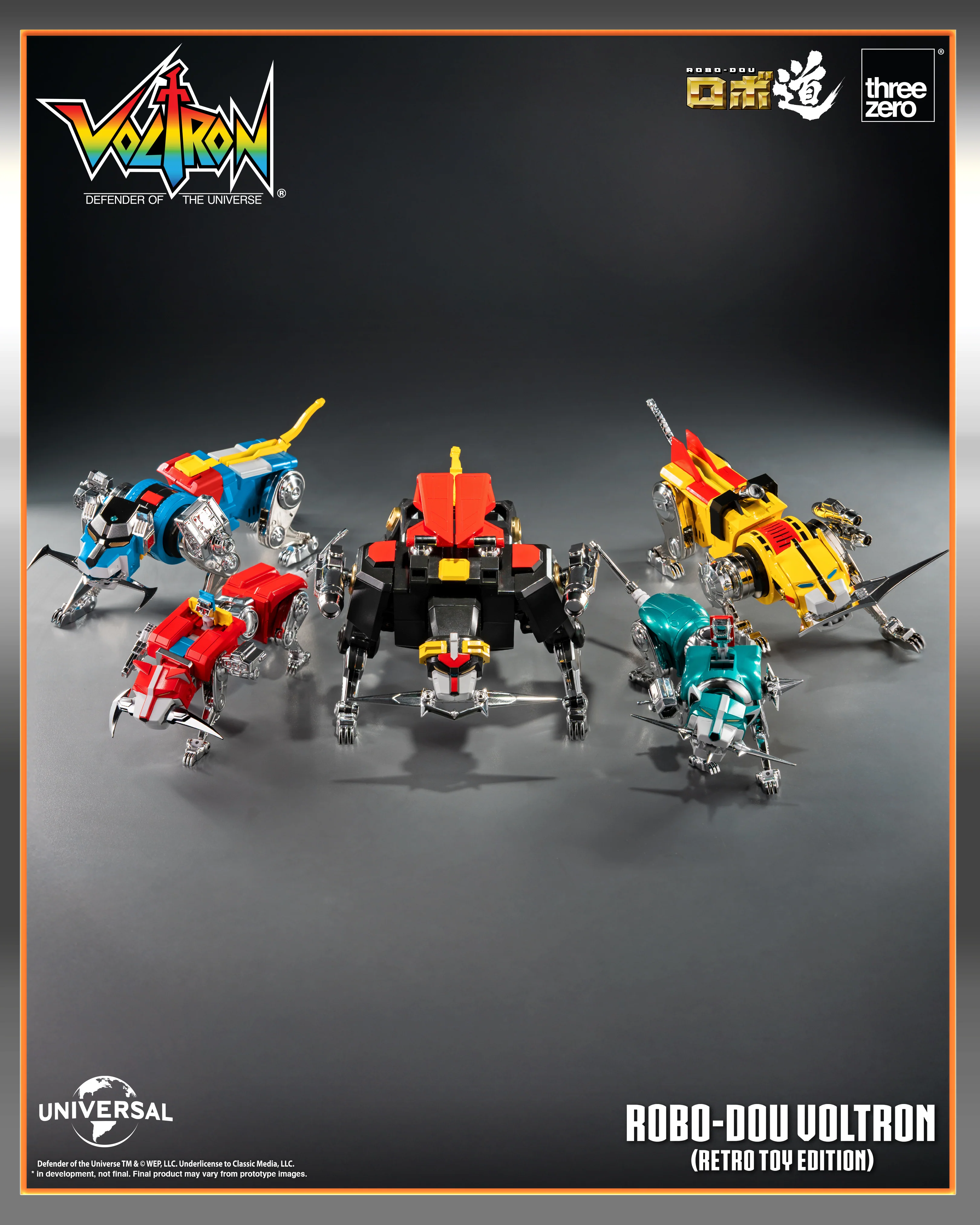 Voltron: Defender of the Universe ROBO-DOU RETRO Now Shipping! - Image 6