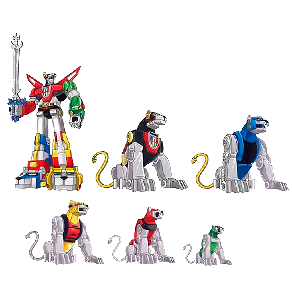 Voltron Family Car Decal