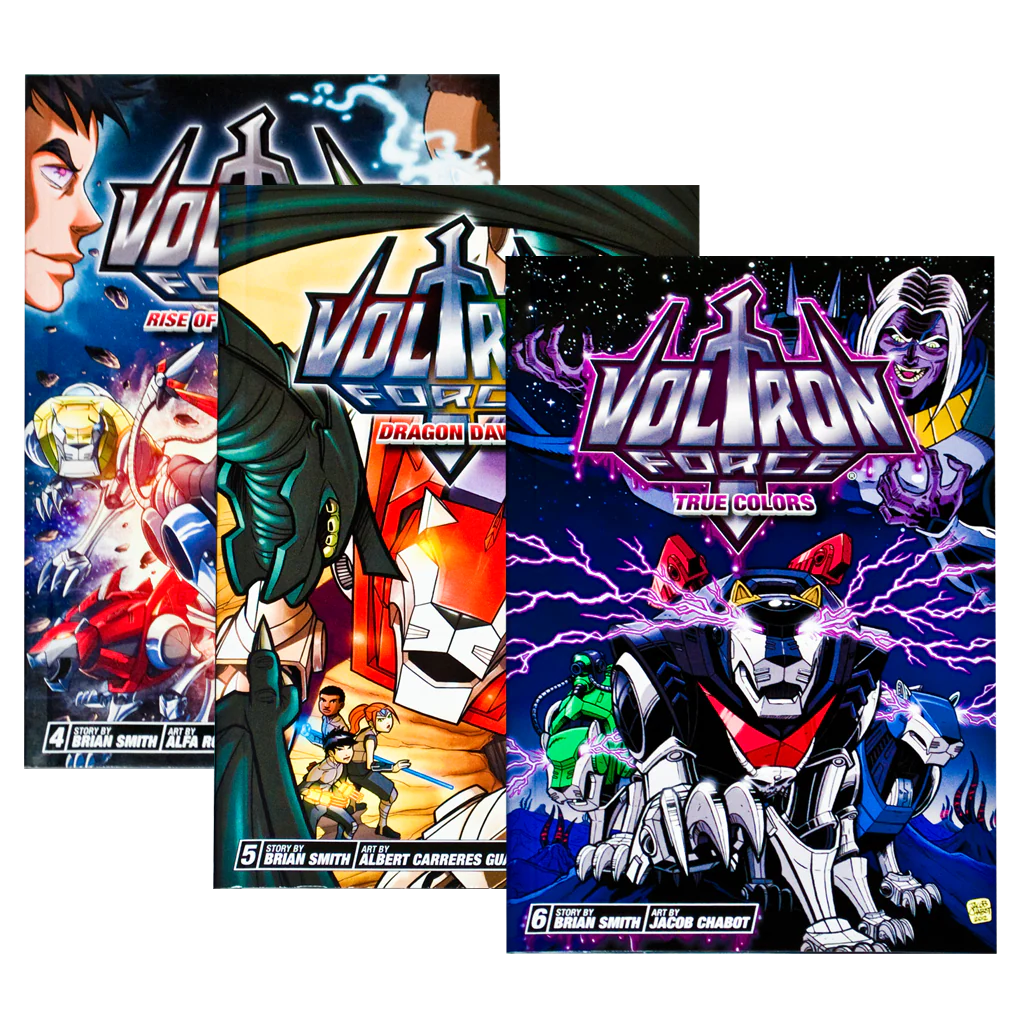 Voltron Force Comics Volumes 4, 5, 6 by Viz Media