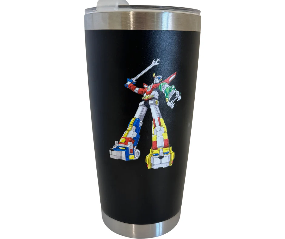 Voltron 40th Stainless Steel Travel Tumbler